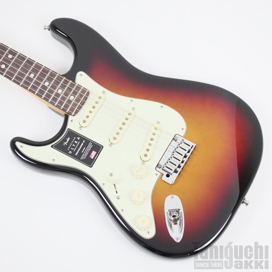 Fender American Ultra Stratocaster Left-Hand (Ultraburst/Rosewood