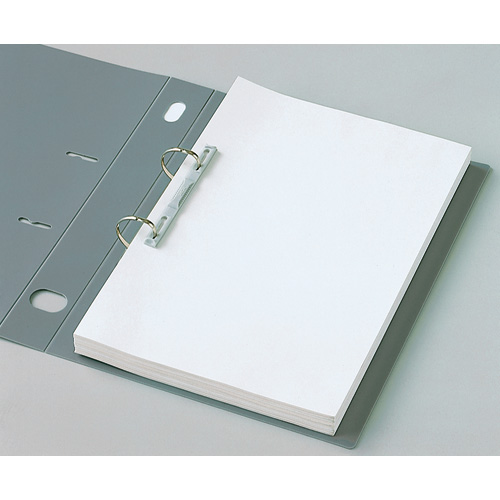 たのめーる】セキセイ ロックリングファイル A4ヨコ 2穴 280枚収容 背