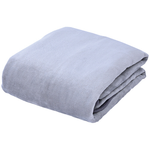 たのめーる】YAMAZEN ハンズフリーブランケット 約100×180cm グレー