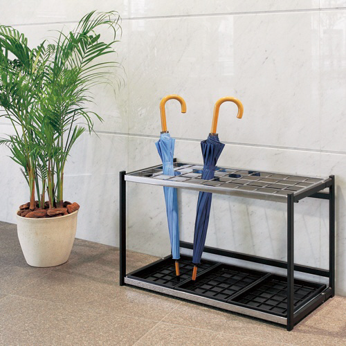 たのめーる】テラモト 折りたたみ式傘立 A型 48本用 UB-280-248-0 1台