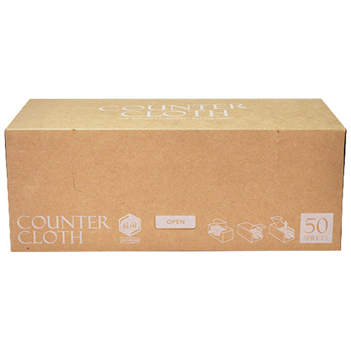 たのめーる】ストリックスデザイン 抗菌カウンタークロス厚手 BOX