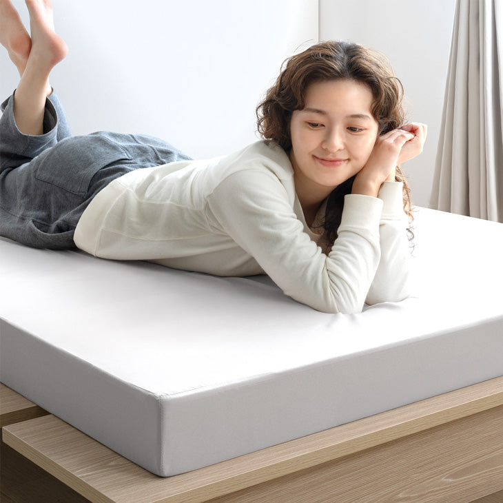 セミダブル] 純高反発 マットレス 厚み10cm 150N 日本製〔23300042