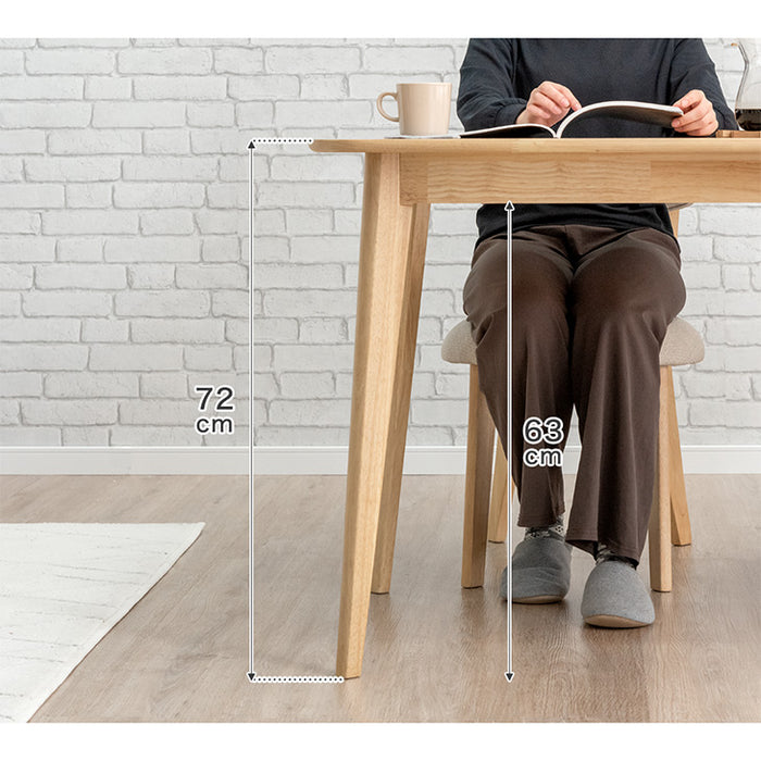 幅75] ダイニングテーブルセット 3点セット 2人掛け ダイニングベンチ