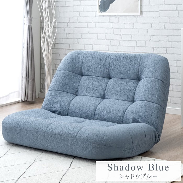 2人掛け リクライニング 座椅子 ポケットコイル ソファ〔15210066