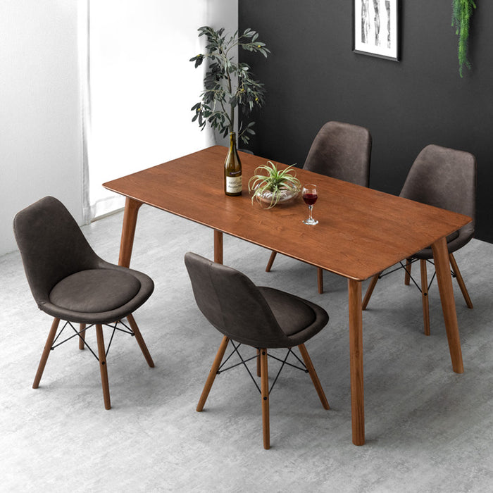 幅150］ダイニングテーブルセット 4人掛け 5点セット 天然木 アッシュ