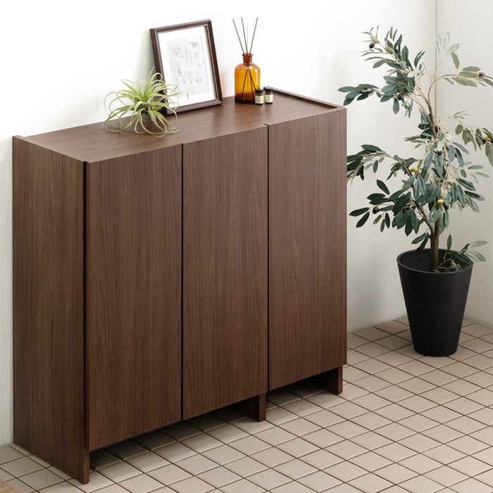 幅100cm］下駄箱 国産 完成品 シューズボックス 水洗い可能 靴箱