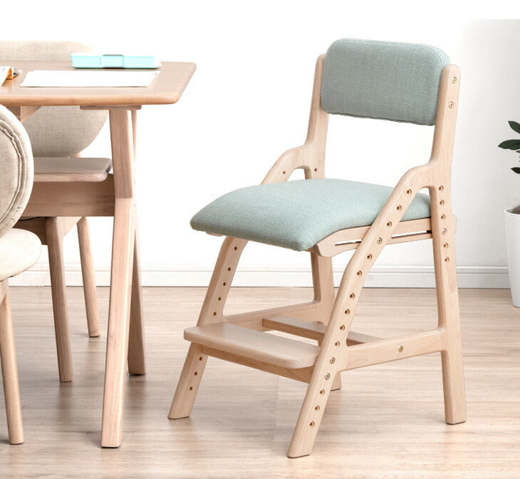 新開発】現役ママが考えた 学習チェア 安心の水性塗料 座面スライド 高