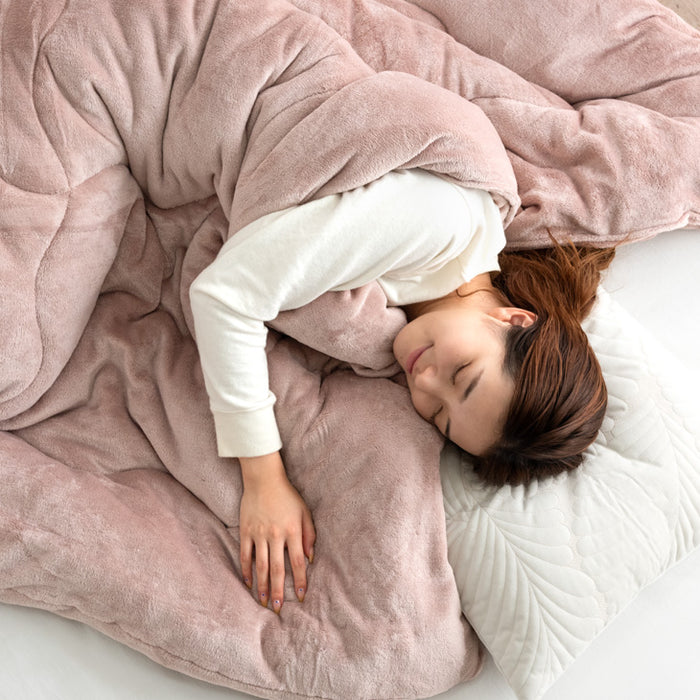 シングルロング] 2枚組 蓄熱綿で暖かさUP! シンサレート 掛け布団