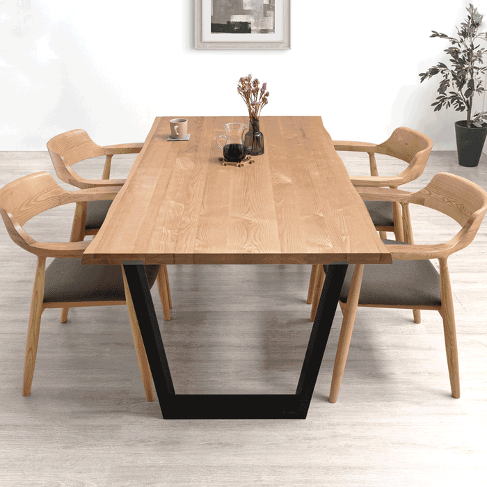 幅160］ダイニングテーブルセット 5点セット 4人掛け 天然木 アッシュ