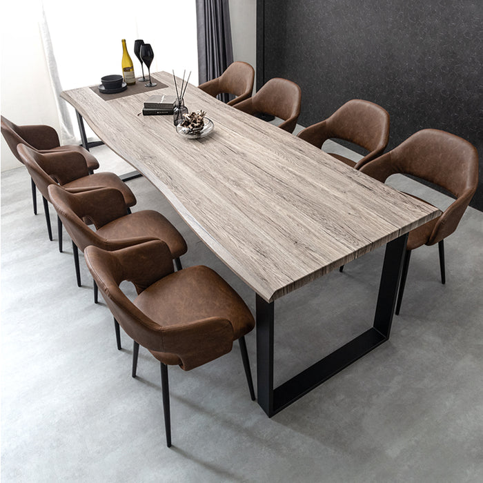 幅240cm］ダイニングテーブルセット 8人掛け 9点セット 長方形