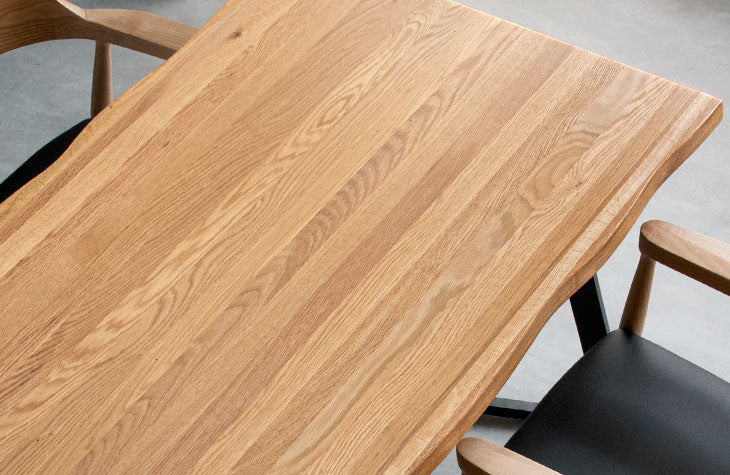 幅200］インダストリアル×北欧 ダイニングテーブルセット 7点セット 6