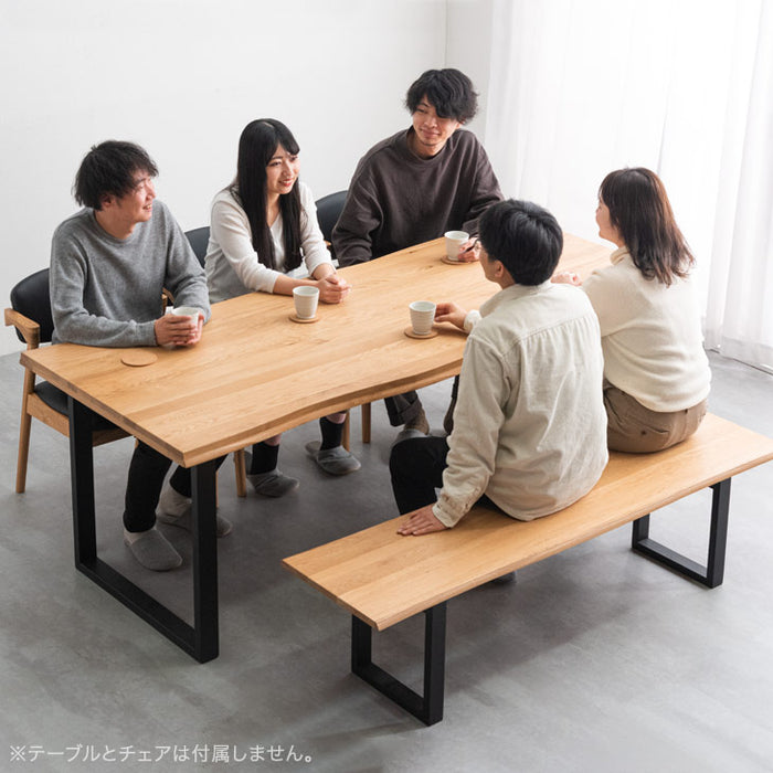 天然木 ダイニングベンチ 3人掛け 160×38 北欧 モダン おしゃれ