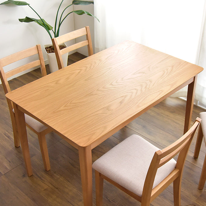幅120cm］ダイニングテーブル 単品 4人掛け 天然木 シンプル 長方形