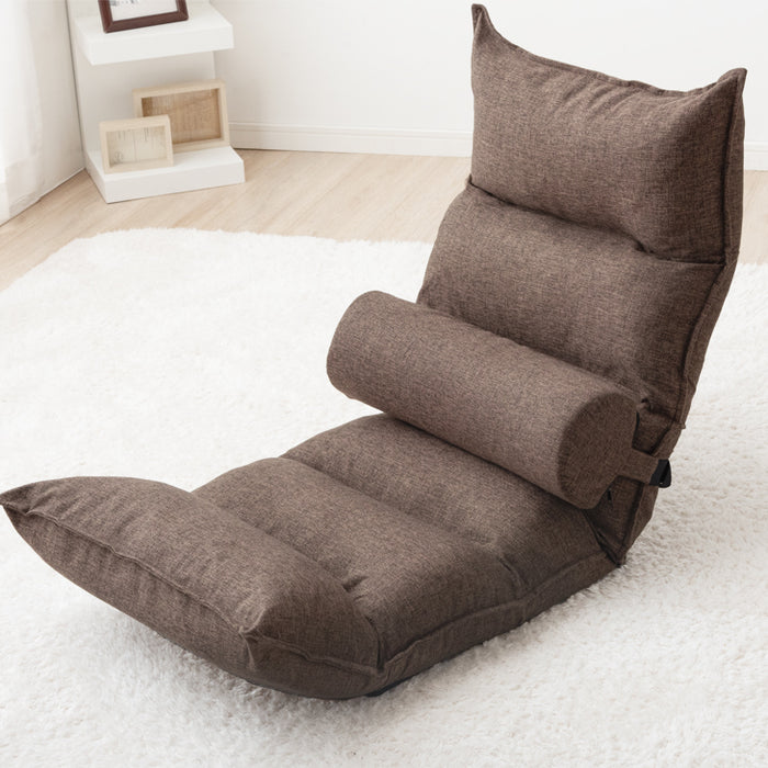 ランバーサポート付 リクライニング座椅子 クッション 洗えるカバー