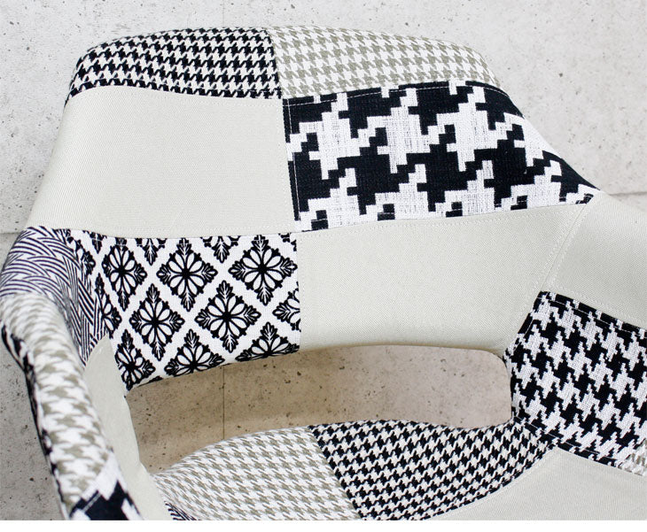 デザインチェア パッチワークデザイン チェア ダイニングチェア