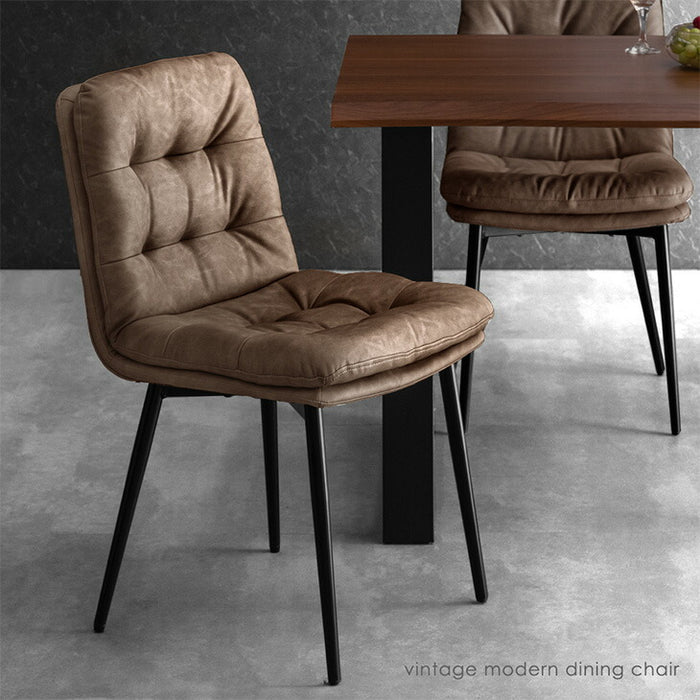 単脚］ヴィンテージ モダン ダイニングチェア スチール〔83200003