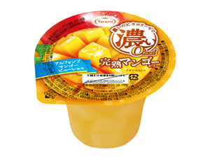 たっぷり290g 濃い0kcal完熟マンゴーゼリー – 株式会社たらみ