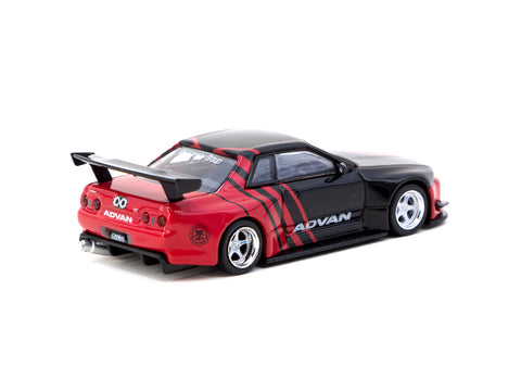 Tarmac Works 1/64 Nissan Skyline GT-R R32 Widebody Advan - Designed by