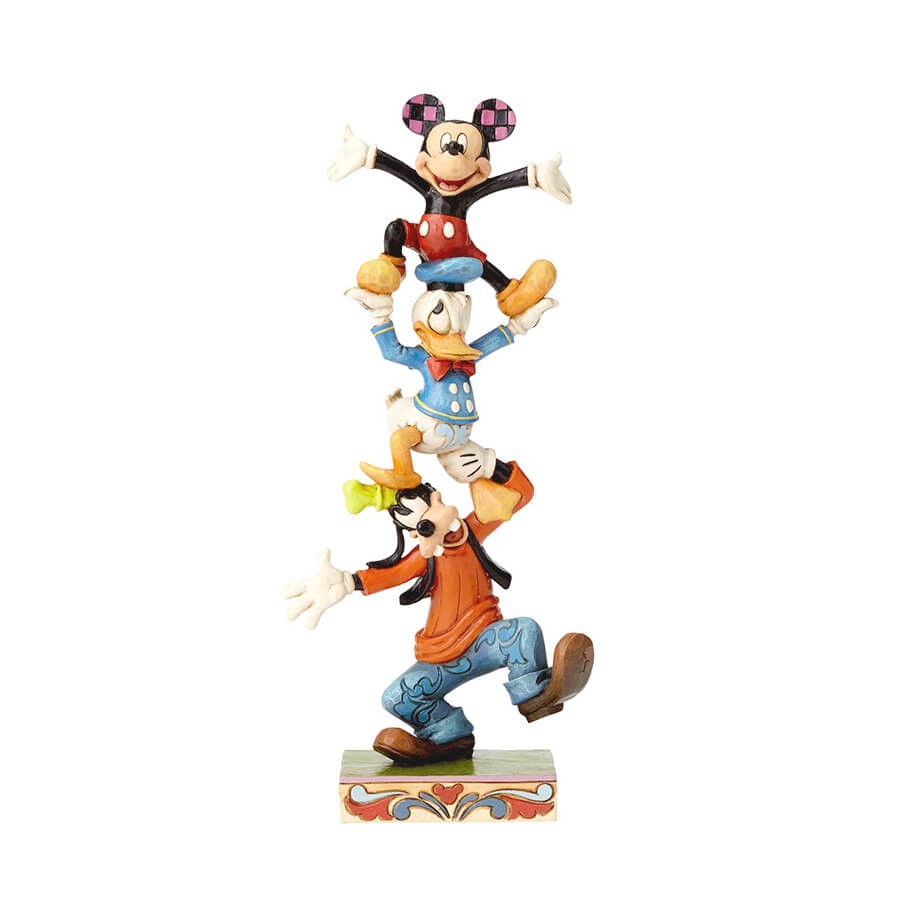Disney Traditions】ミッキー＆ドナルド＆グーフィー バランスタワー