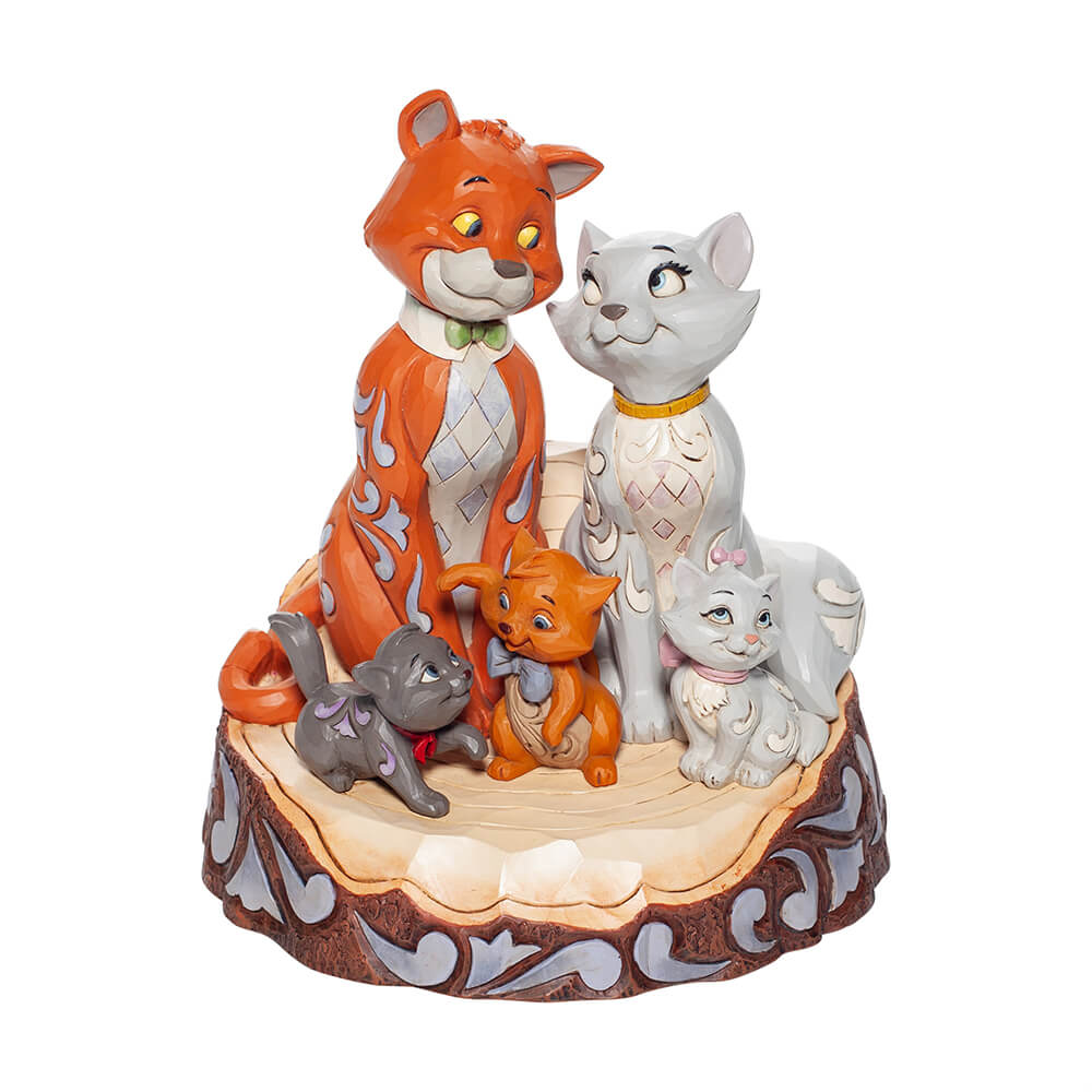 Disney Traditions】おしゃれキャット ファミリー | GUND, enesco