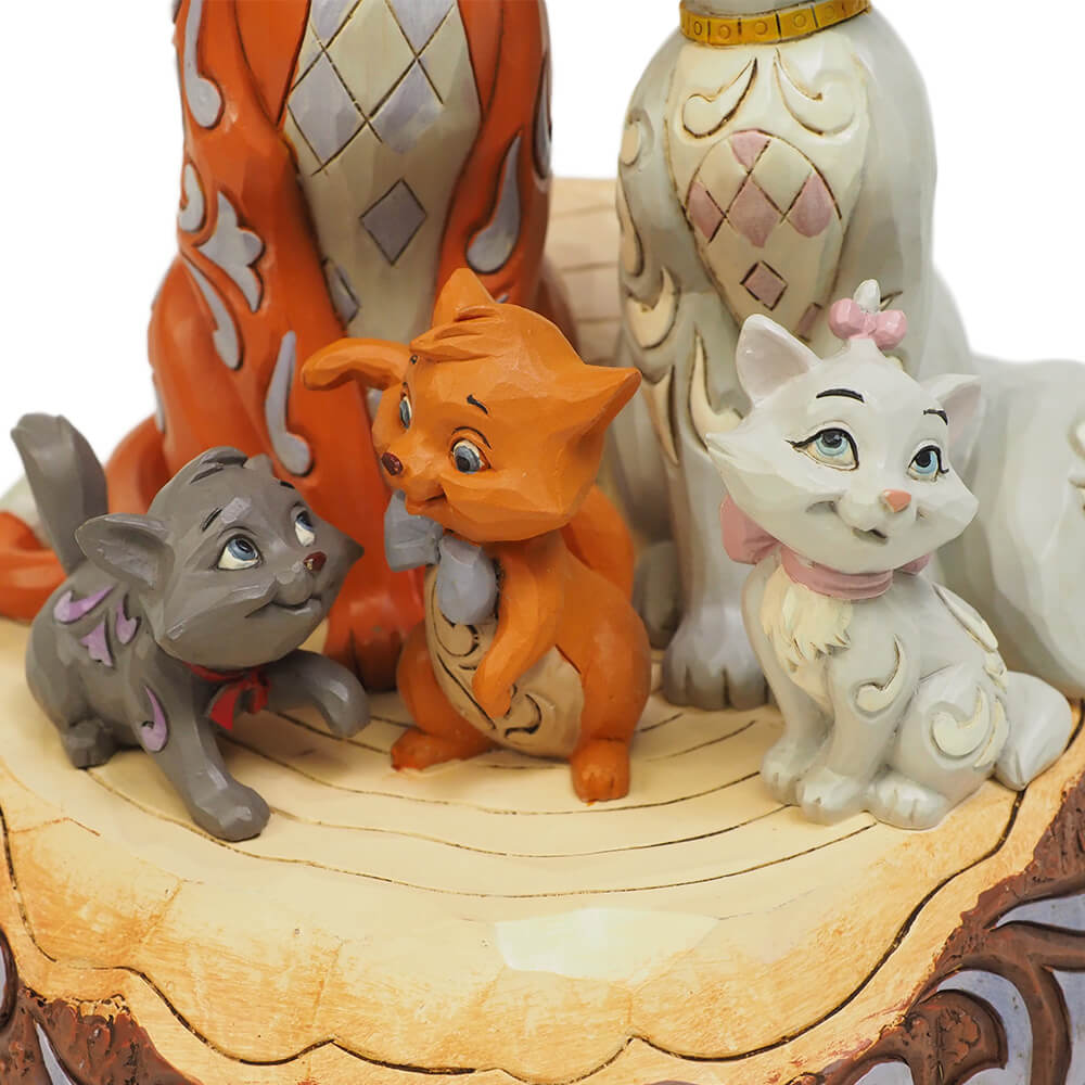 Disney Traditions】おしゃれキャット ファミリー | GUND, enesco