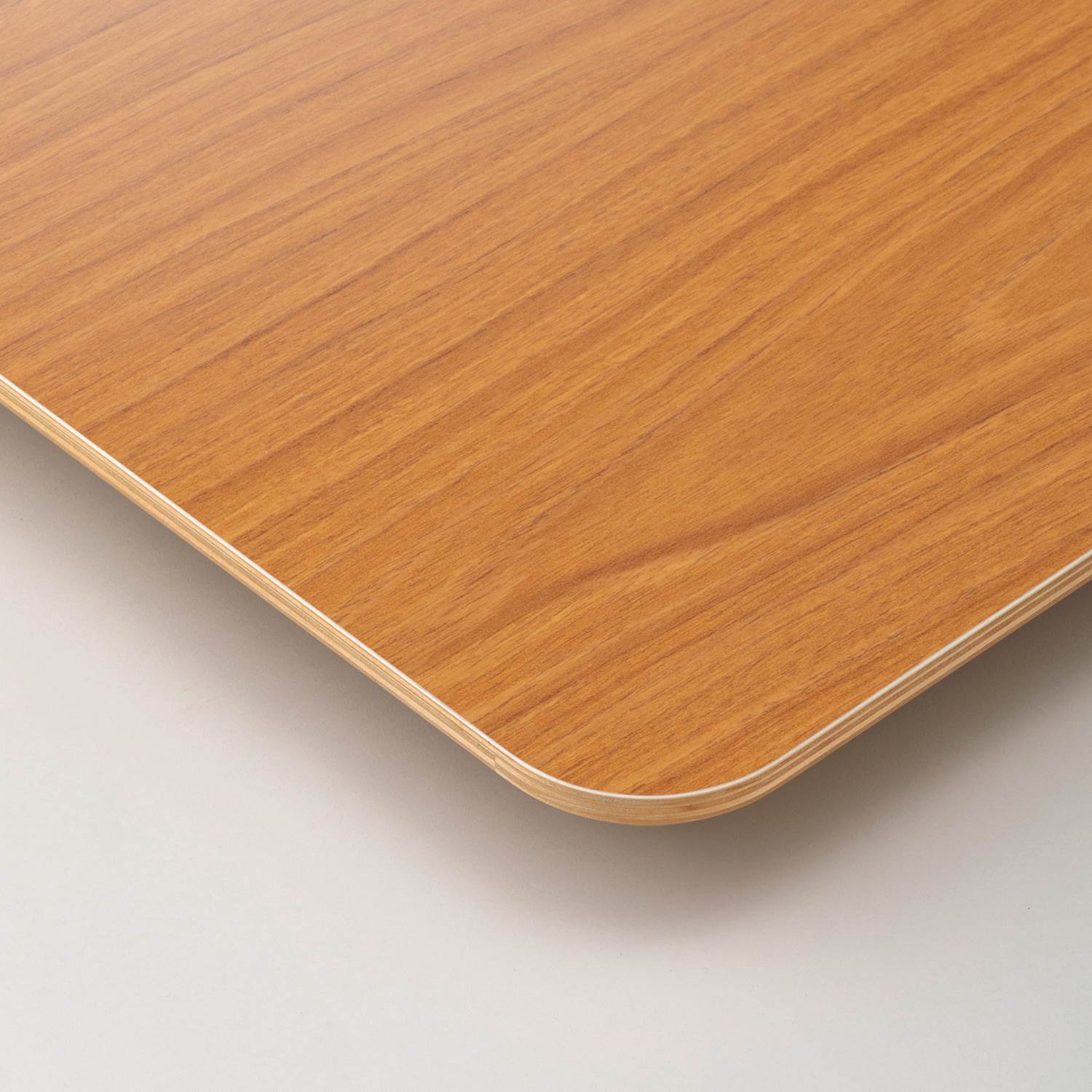 メラミン化粧板 シャープエッジ 角R 洋テイスト木目 t30｜店舗用