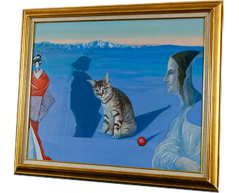 猫のいる風景 立川市×たましん美術館 ―ひと、まち、アート―