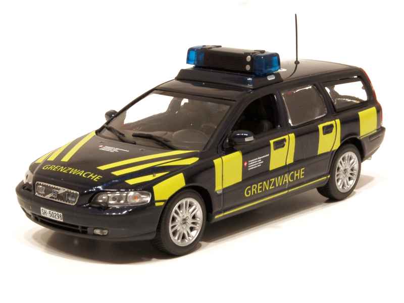 Volvo - V70 Break Police 2009 - Minichamps - 1/43 - Autos