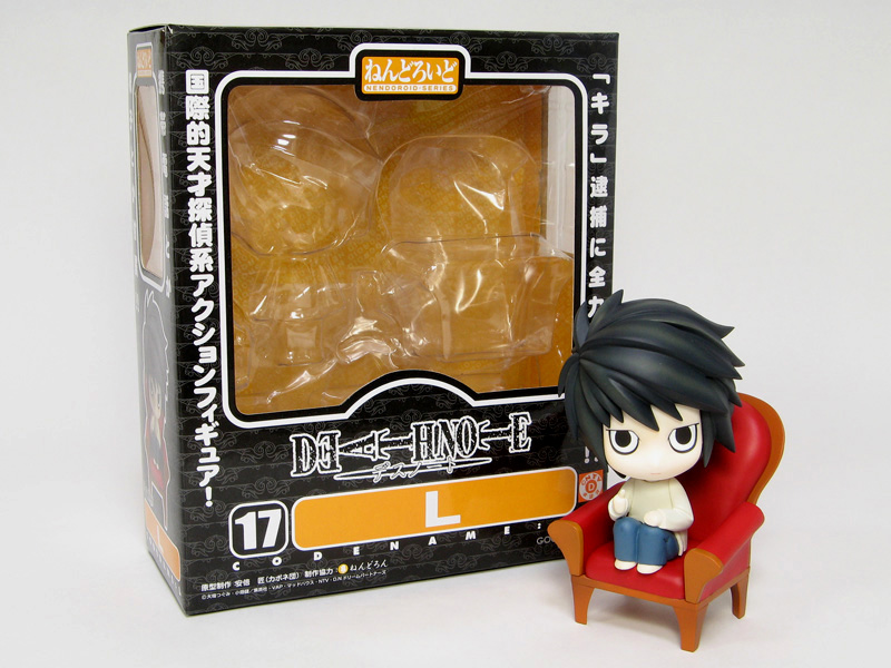 ねんどろいど 「デスノート L(エル)」 レビュー | タコヤキューブ