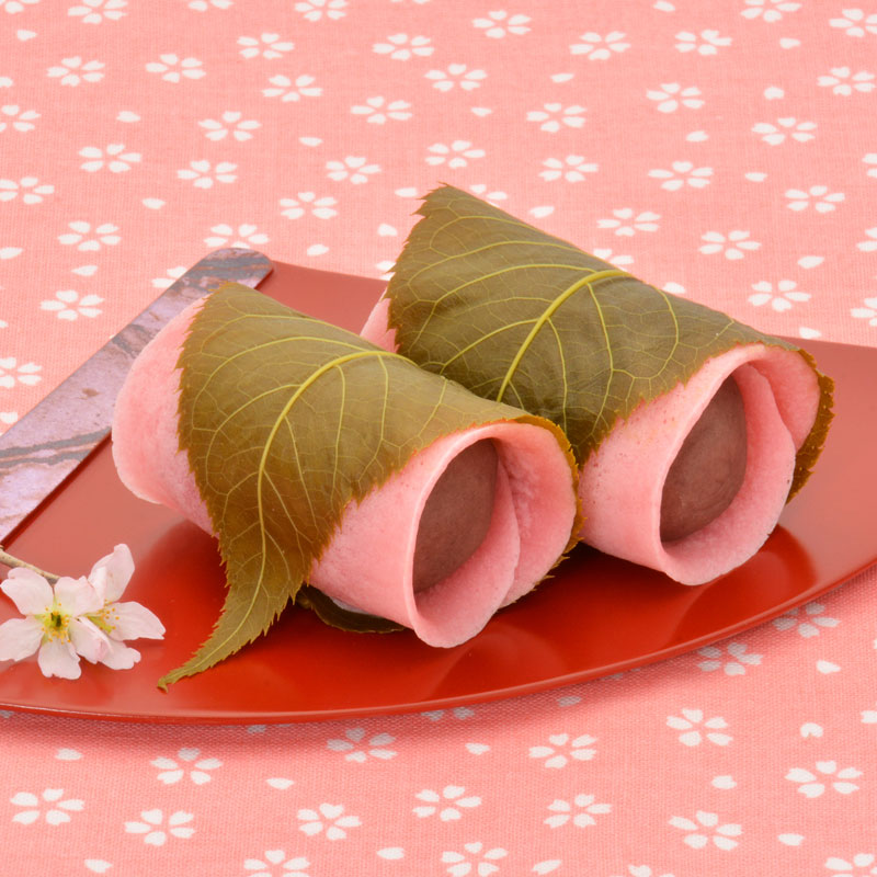 12個 桜餅（長命寺） 【双松庵唯七 公式本店】