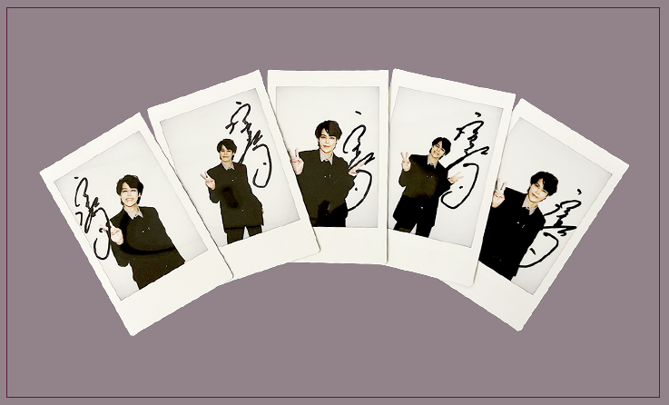 TBSチャンネル 加入者限定プレゼント 宮野真守 直筆サイン入りチェキを