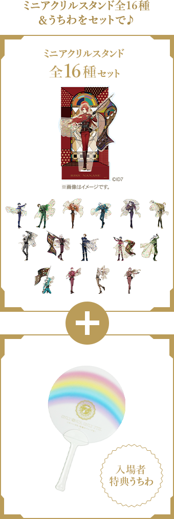 TBSチャンネル 加入者限定プレゼント アイドリッシュセブン 7周年