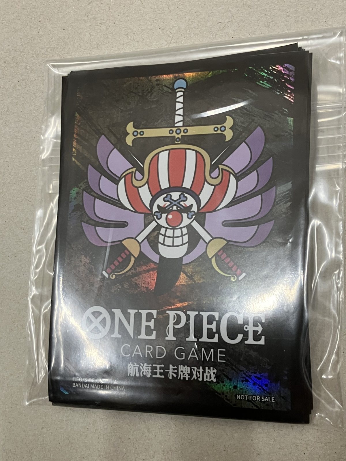 10枚セット】バギー 海賊旗 【中国版】【フォイル加工