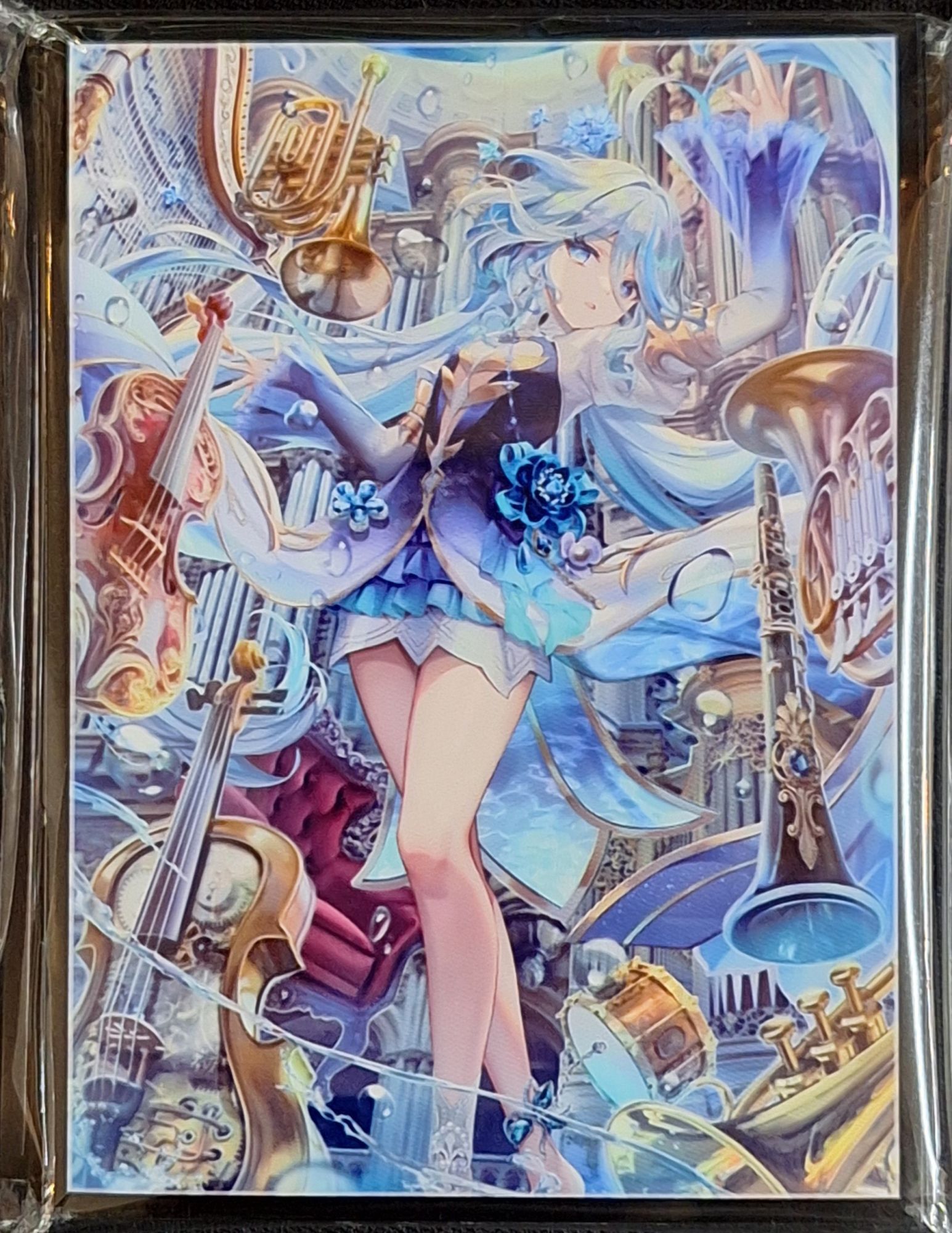 ミッドナイトブルー カードスリーブ 原神 フォルカロス フリーナ - TCG