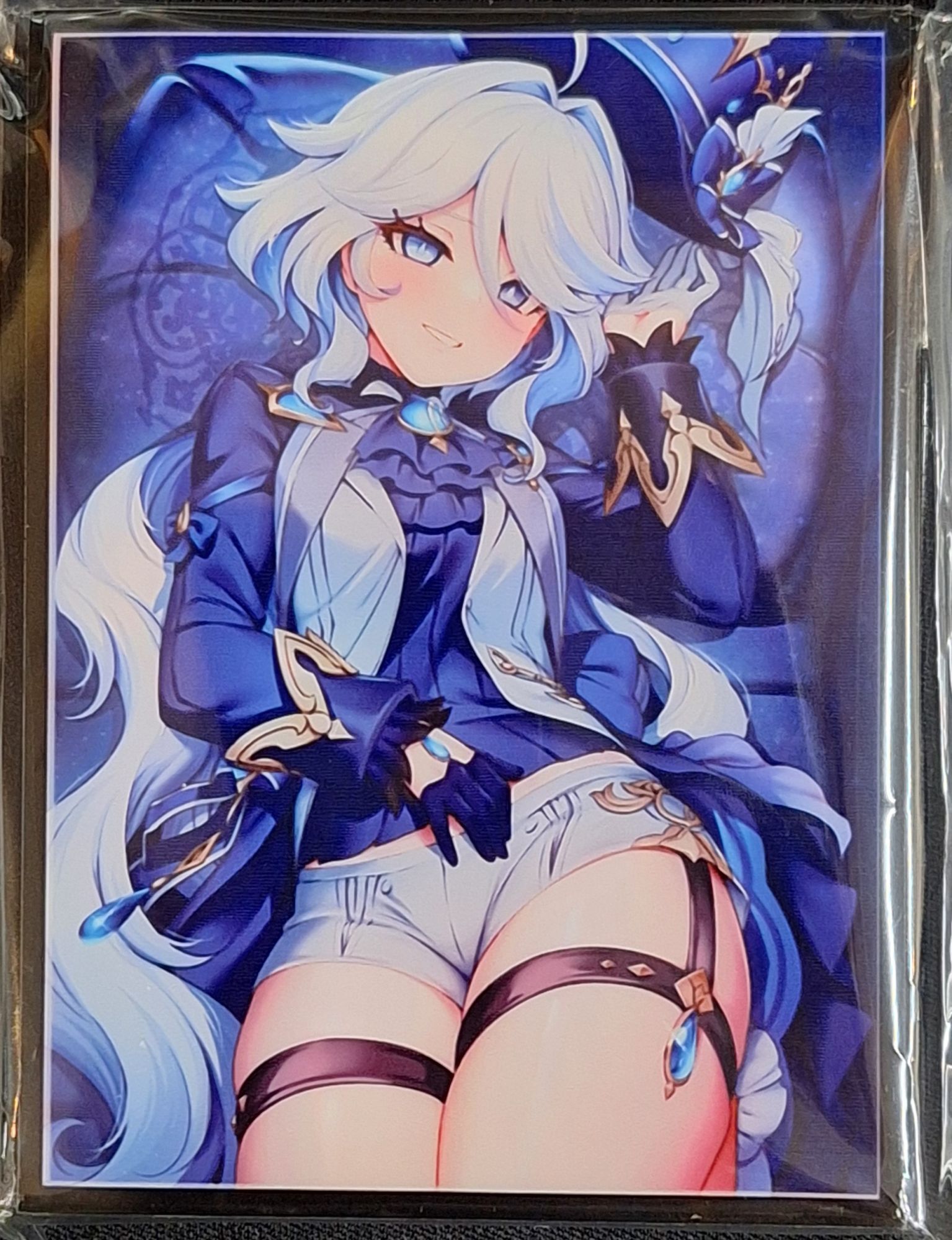 ミッドナイトブルー カードスリーブ 原神 フリーナ - TCGショップ NOAH