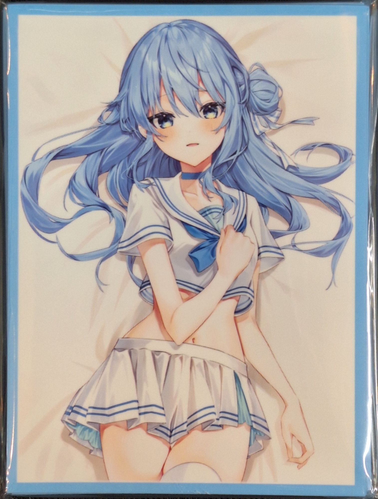 ミッドナイトブルー カードスリーブ ホロライブ 制服 星街すいせい A