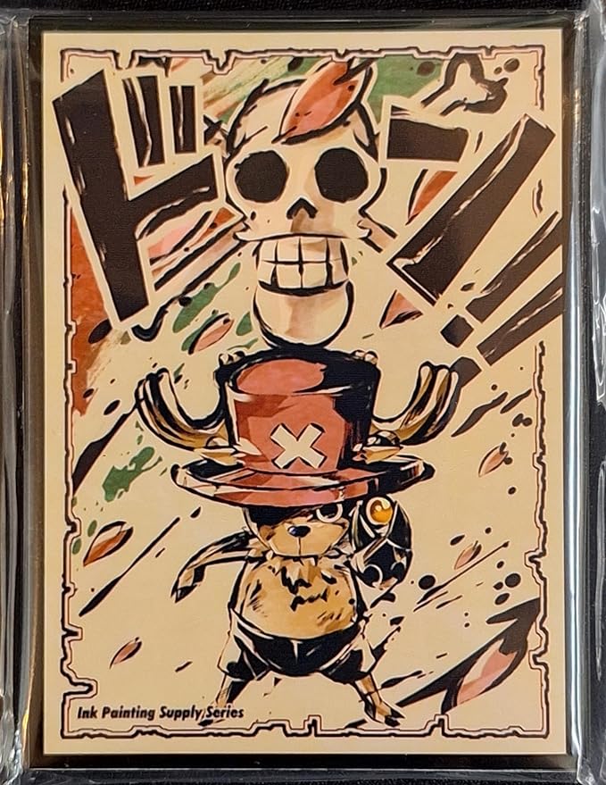 Cake Rabbits カードスリーブ ONE PIECE SD墨絵風 チョッパー - TCG