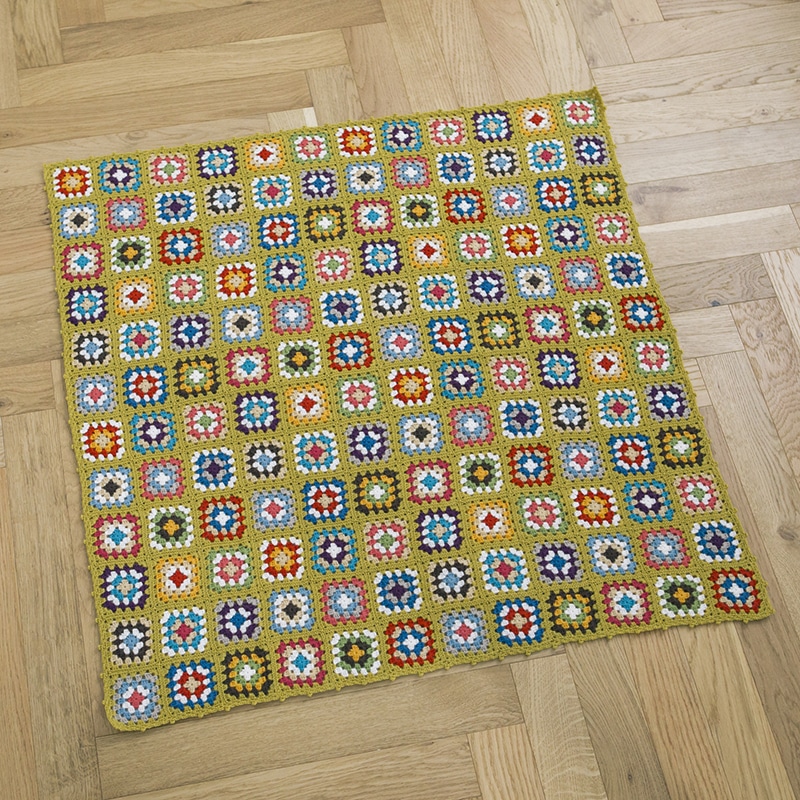 レシピ〉グラニースクエアのブランケット: レシピ｜手づくりタウン by