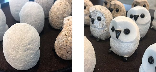 ご来店の方に石のふくろうを差し上げています。 – 札幌の石材店 帝北