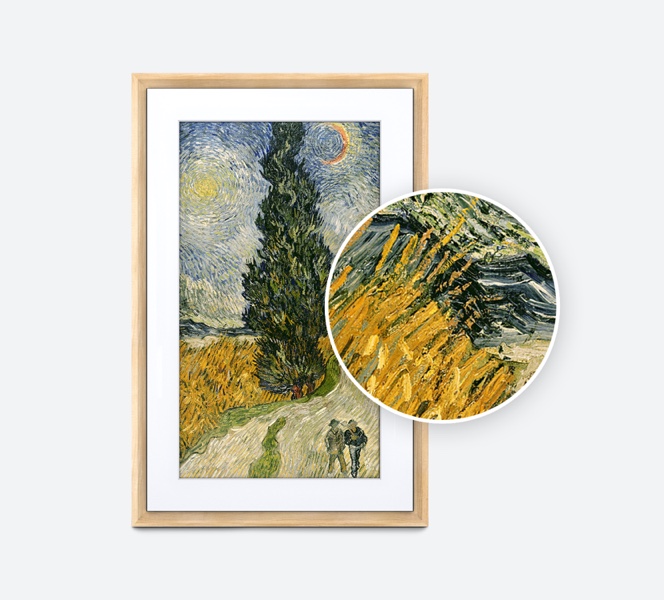 Meural キャンバス II - まるで本物の絵画のようなデジタル