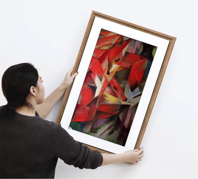 Meural キャンバスⅡ 27インチ ― まるで本物の絵画のようなデジタル