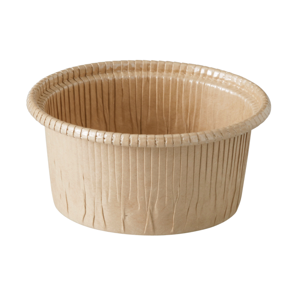 CR8742ｶｰﾙｶｯﾌﾟ (未晒茶無地) | 天満紙器