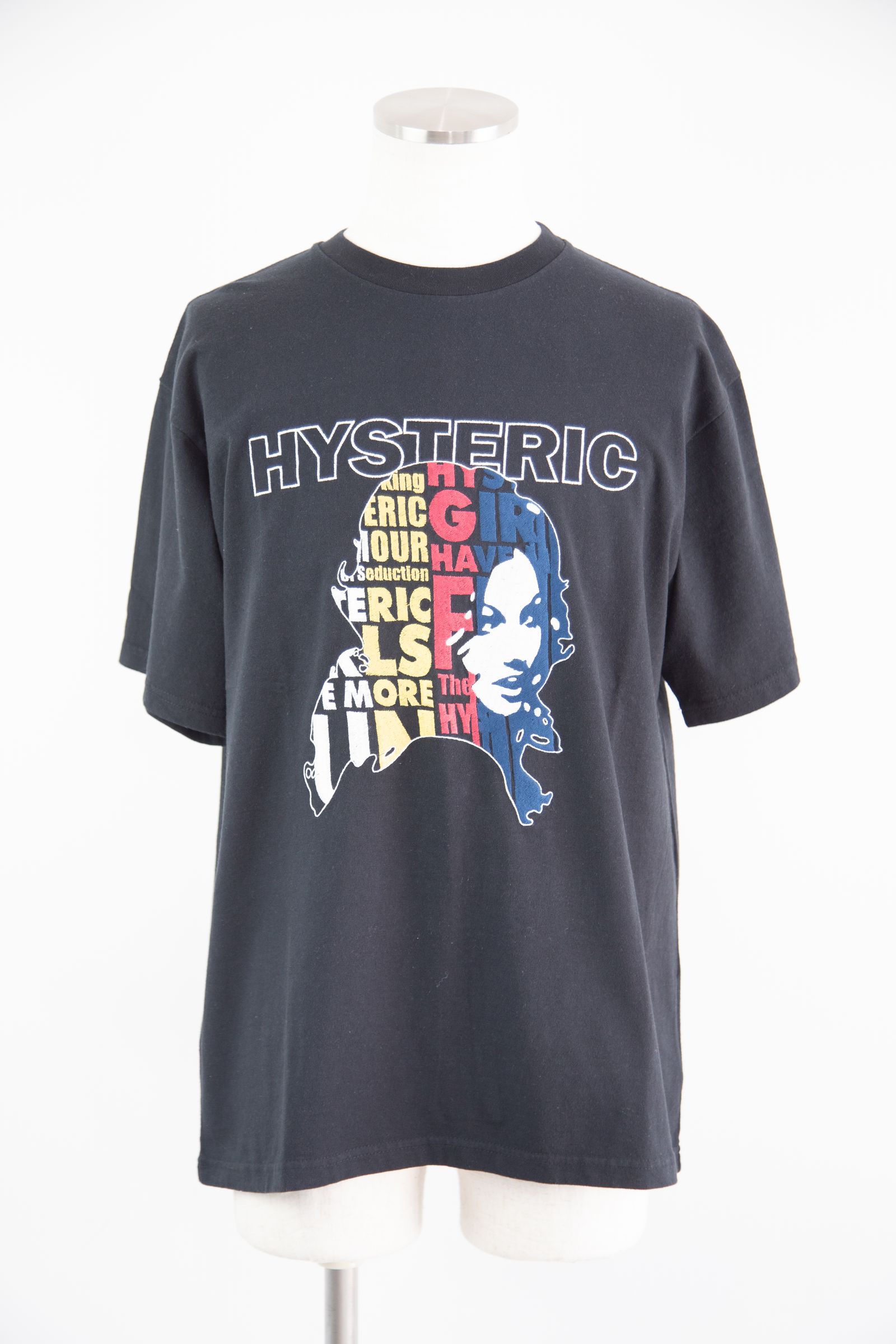 HYSTERIC GLAMOUR - HAVE MORE FUN刺繍 Tシャツ / ブラック | Tempt
