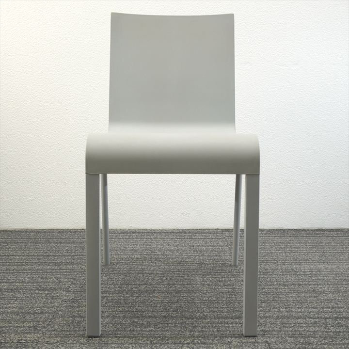 ヴィトラ .03(ゼロスリー) スタッキングチェア グレー- 中古オフィス