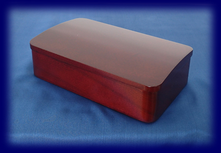 弁当箱 一段 木地呂塗[雑貨][お弁当箱]