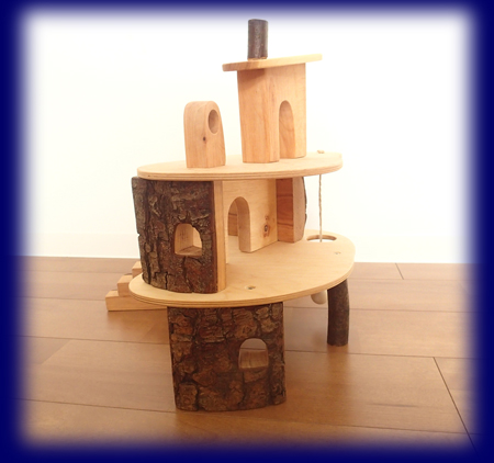 マジックウッド ツリーハウス【お取り寄せ品】[おもちゃ][つみ木]