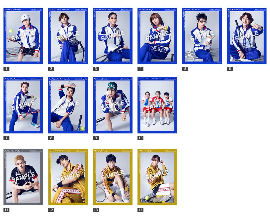 公演グッズ｜ミュージカル『テニスの王子様』4thシーズン 青学vs比嘉