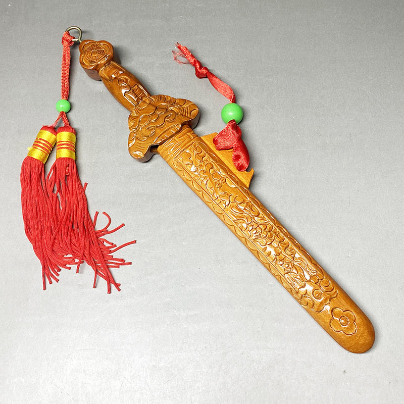 桃の木七星剣(T-21CM) - 横浜中華街天宝堂本店