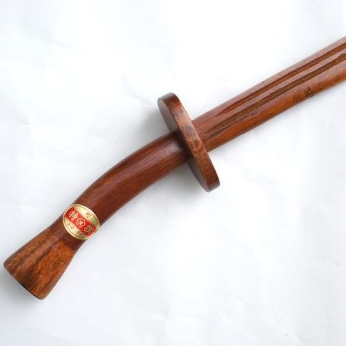 木製柳葉刀/青龍刀-(太極拳カンフー演武用) 赤樫もしくはブナ木製