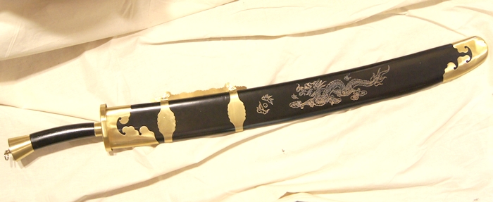 太極拳カンフー演武用・ジュラルミン製響刀(柳葉刀/青龍刀) - 横浜中華